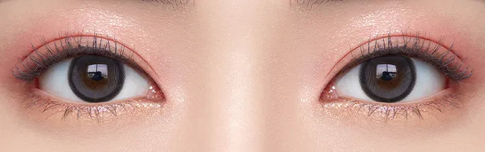 OLENS Big Glowy Gray - 13.6mm 大直徑冰透灰日拋，打造極致水光感的玻璃珠眼神