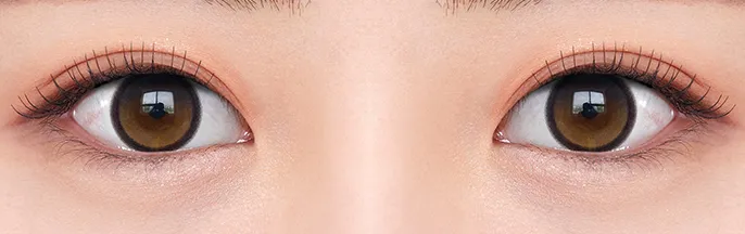 OLENS Big Glowy Mocha 1Day Brown 摩卡棕日拋 - 13.6mm 大直徑水光感眼神