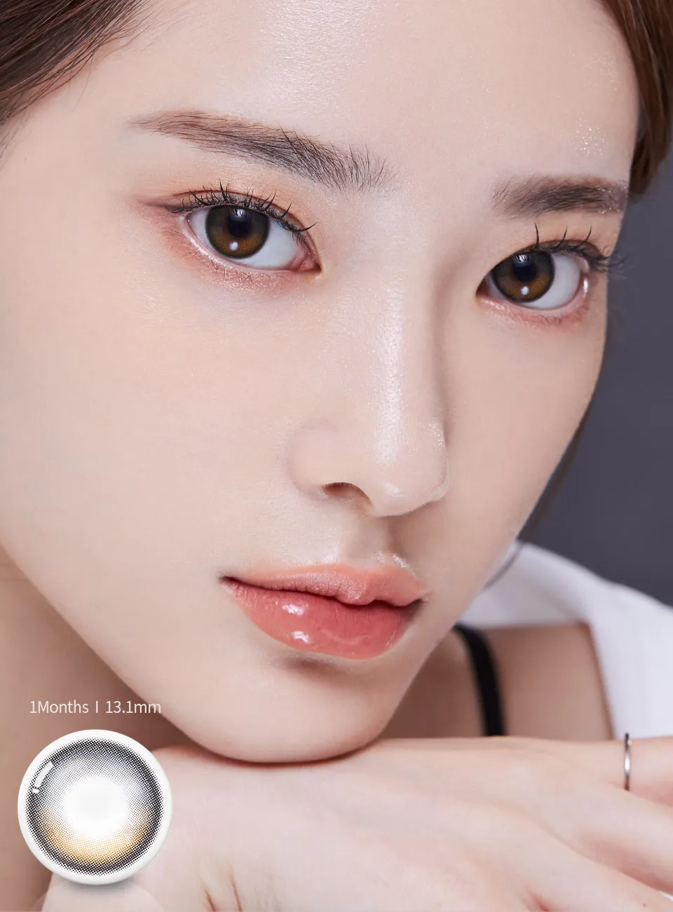 Olens Eyelighter Glowy Black 韓系清冷感妝容搭配建議