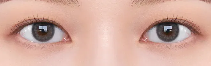 OLENS Eyeteen Gray - 12.8mm 極小直徑冷豔冰灰月拋，展現極致顯色混血感