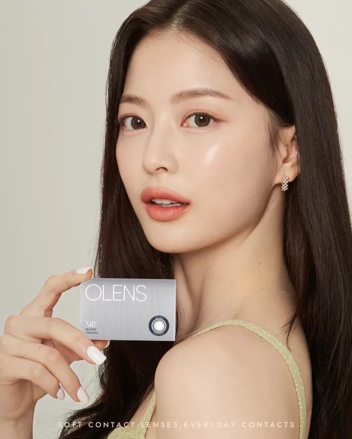 OLENS 日拋隱形眼鏡尺寸、含水量與基弧規格