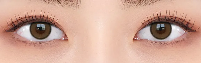 OLENS Real Ring 1Day Brown - 焦糖琥珀棕，NewJeans 代言推薦，12.5mm 極小直徑展現極致裸眼感