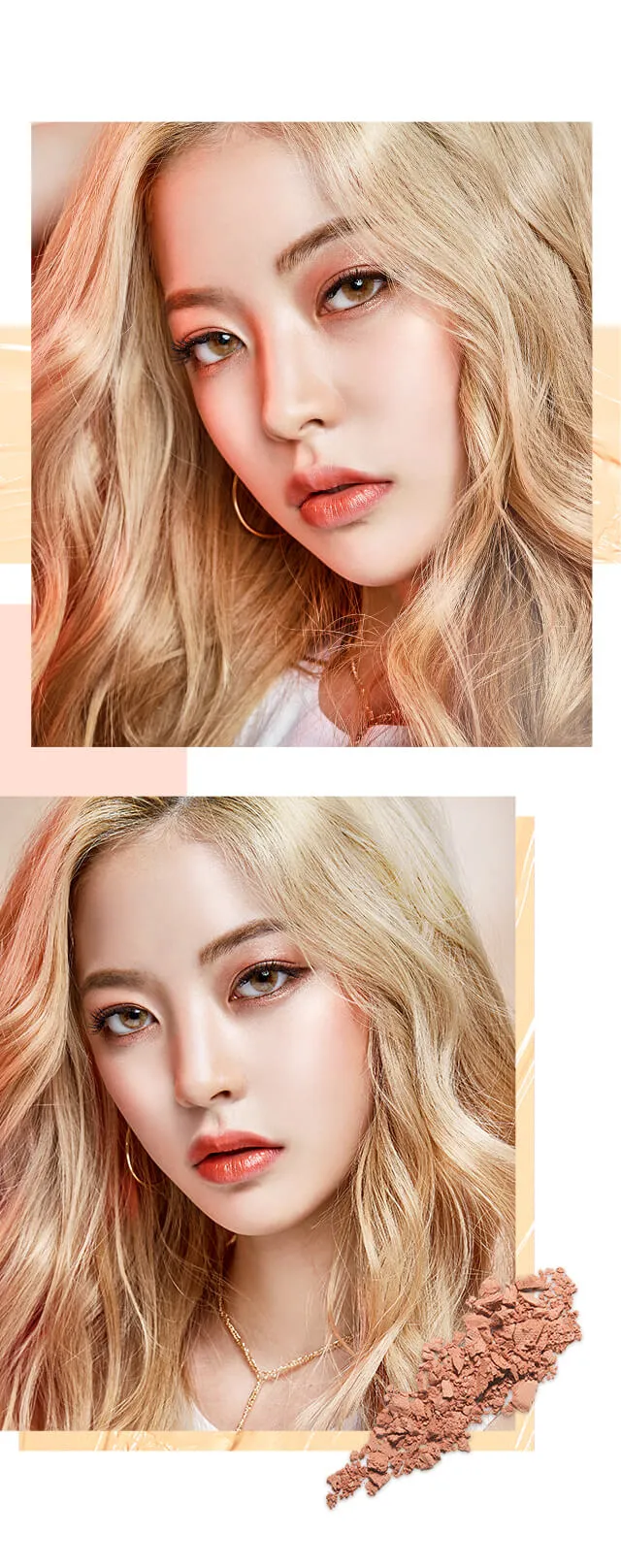 OLENS Russian Velvet Brown 實戴對比 - 呈現極致顯色的金棕色調與立體混血感