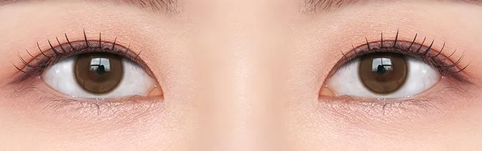 OLENS Shine Touch Milky Choco - 牛奶可可棕，NewJeans 代言系列，12.7mm 自然小直徑日拋首選