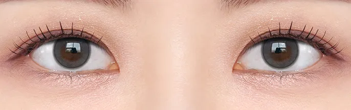 OLENS Shine Touch Milky Gray - 牛奶水光灰,NewJeans 代言推薦,12.7mm 小直徑打造如玻璃珠般清透眼神