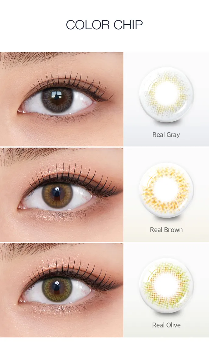 OLENS Spanish Real 系列產品規格 - 11.9mm 小直徑、高透氧材質保證配戴舒適度