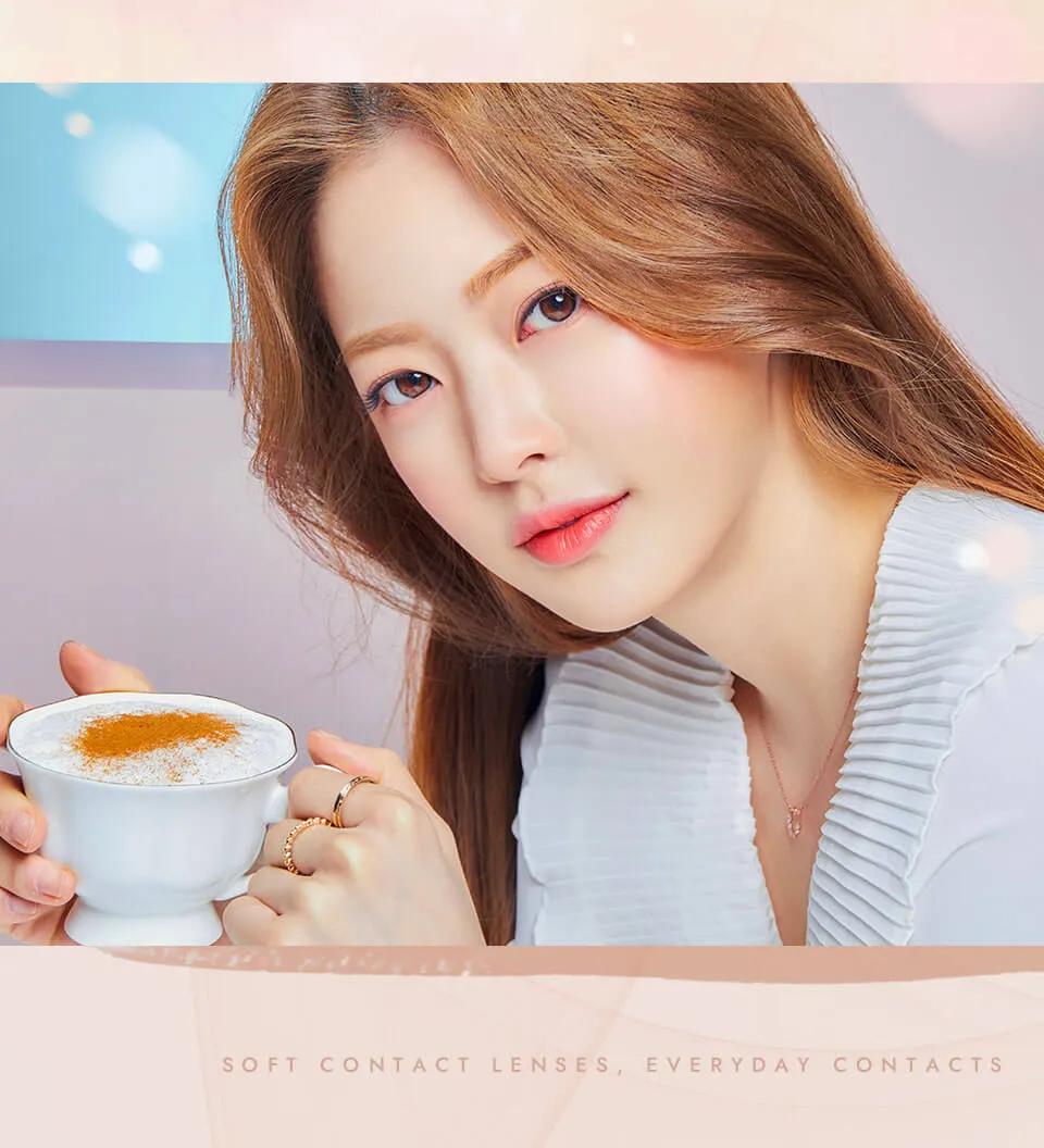 Olens Vivi Ring Choco 模特兒展示