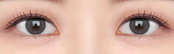 OLENS Vivi Ring Gray - 13.0mm 小直徑奶油灰，打造如晨霧般溫柔的仙氣眼神