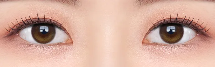 OLENS Glowy Brown - 水光感隱眼始祖，NewJeans 代言打造如玻璃珠般的立體眼神