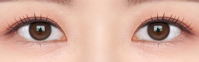 OLENS Glowy Natural Mocha - NewJeans 代言的高人氣水光美瞳,打造清澈自然的眼神高光