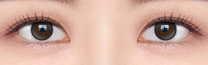 OLENS Glowy Tear Mini Gray 灰色月拋隱形眼鏡 - NewJeans 代言水光淚眼系列