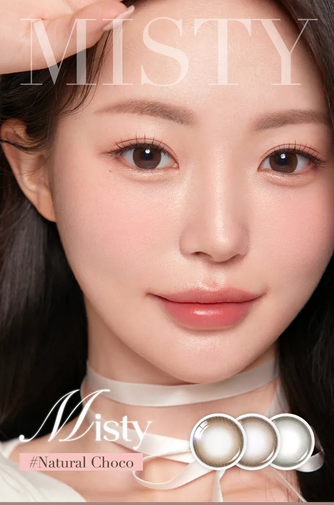 OLENS Misty Natural Choco 實戴細節