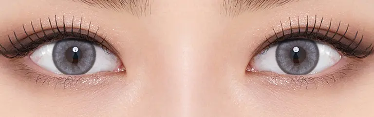 OLENS Nella Ash Gray 日拋彩色隱形眼鏡 - NewJeans 代言推薦 靜謐冷灰時尚眼神