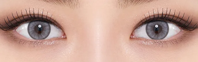 OLENS Nella Ash Gray - 完美揉合冷灰色調與柔霧質感的韓系美瞳