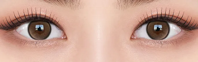 OLENS Secret Tint Brown 焦糖水光棕月拋隱形眼鏡 - 溫柔純欲感系列