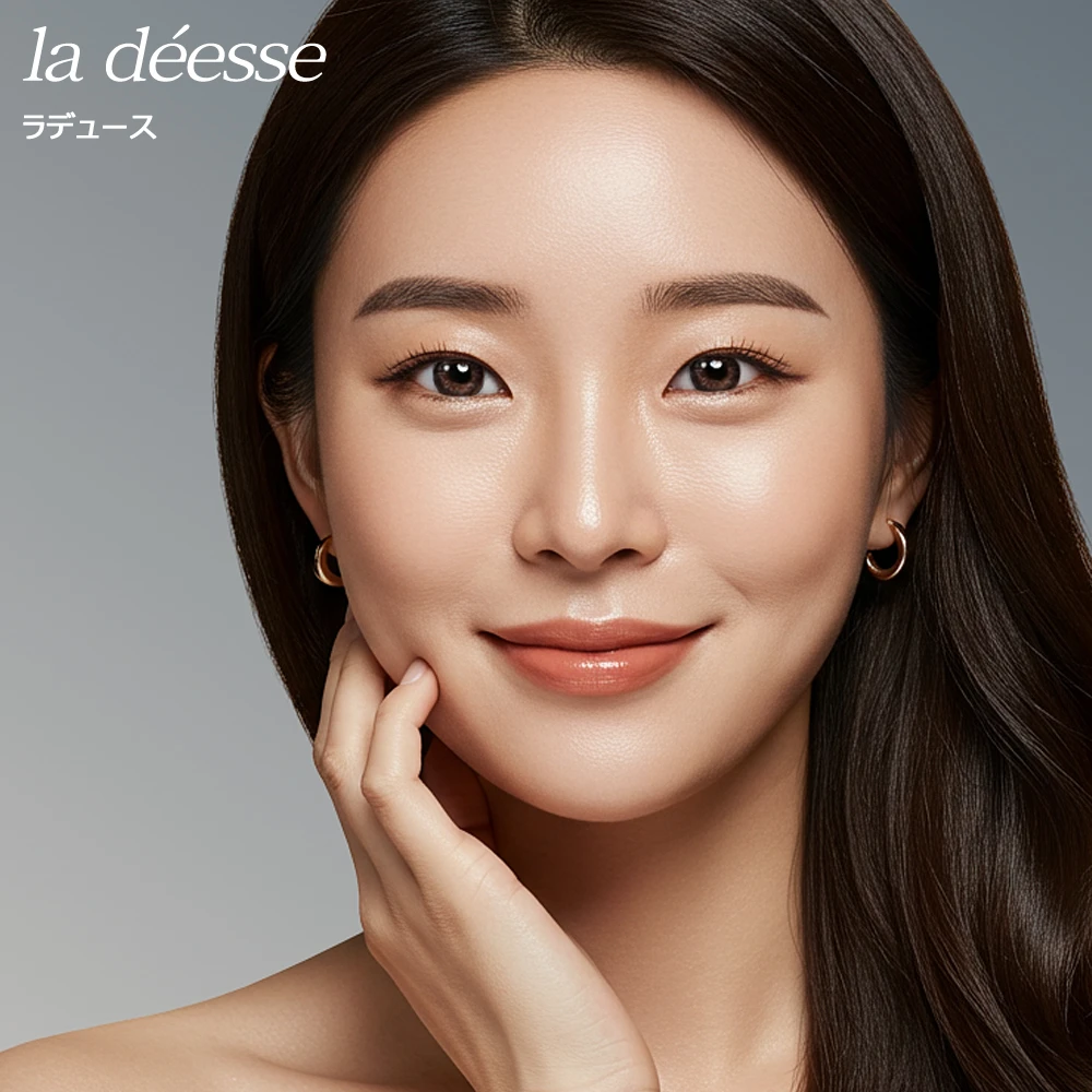 la déesse 甜美灰 散光彩色隱形眼鏡 配戴效果圖