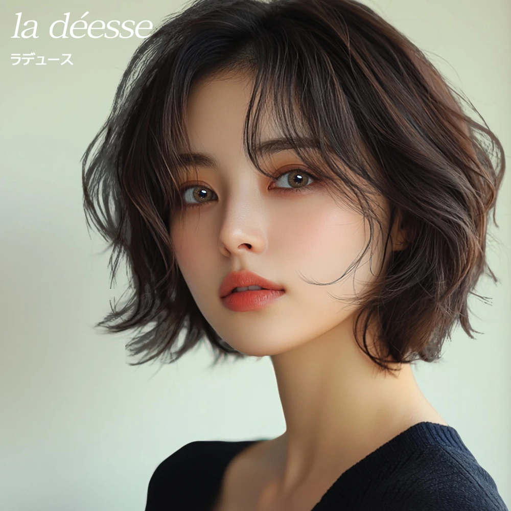 la déesse 金星橄欖綠 散光彩色隱形眼鏡 配戴效果圖