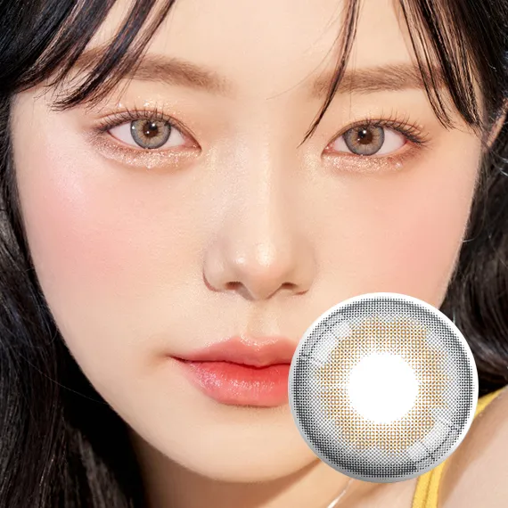 Ann365 Butter Cup 1Day 灰色 美瞳隱眼 (日拋/10片)