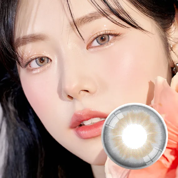 Ann365 Butter Cup 灰色 美瞳隱眼 (月拋/2片)