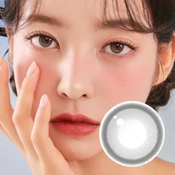 Chuu Aery Rose 1Day Lucid 灰色 彩色隱形眼鏡 (日拋/10片)