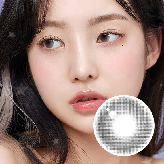 Chuu Aube Pie 1Day Moon 灰色 彩色隱形眼鏡 (日拋/10片)