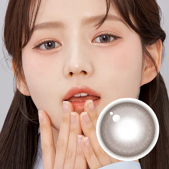 Chuu Milk & Tea 1Day Cream 灰色 彩色隱形眼鏡 (日拋/10片)