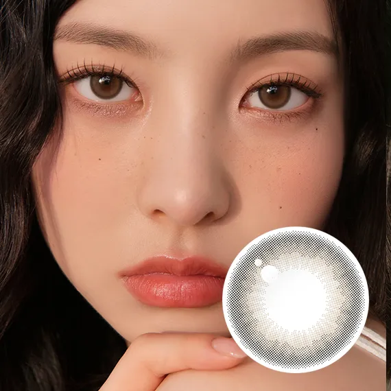 Chuu Pompon Pop 1Day Bubble 棕色 彩色隱形眼鏡 (日拋/10片)