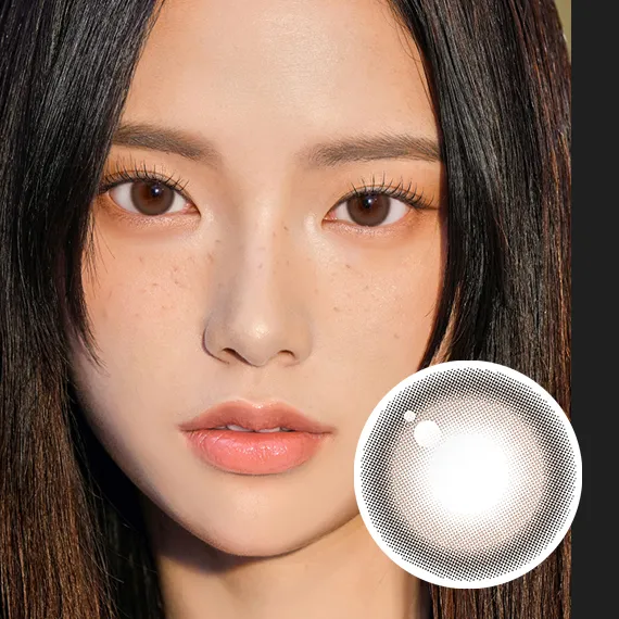 Gemhour Number Series #001 棕色 美瞳隱眼 (月拋/2片)