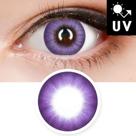Innovision Electro Lens Purple 角色扮演萬聖節隱形眼鏡 (年拋/2片)