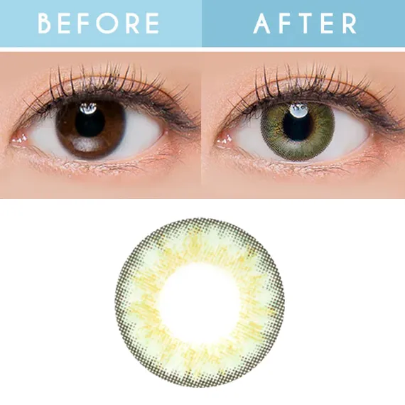 NEO-彩色散光美瞳推薦-3-Tone-Green-自動定位穩定不跑位技術