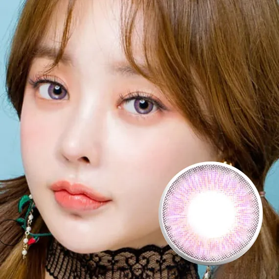 NEO-Toric-3-Tone-Violet-散光彩色隱眼-1年拋2片裝-夢幻紫實戴效果