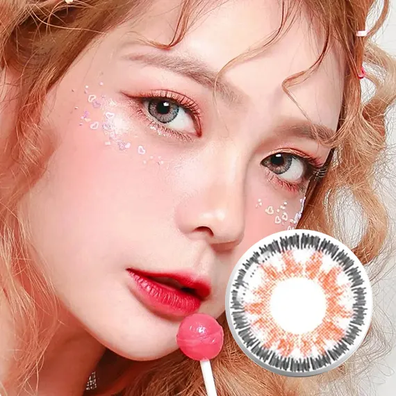 NEO-Toric-Glamour-Gray-散光彩色隱眼-1年拋2片裝-混血灰實戴效果