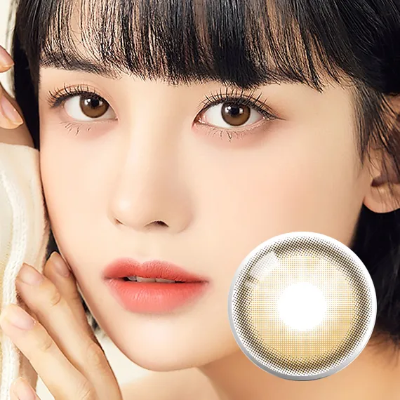 Olola Dahlia 棕色 彩色隱形眼鏡 (月拋/2片)
