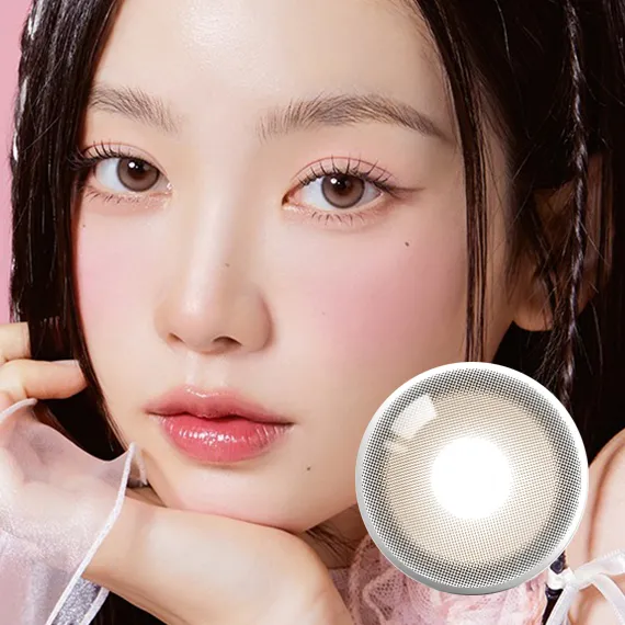 Olola Putiry Shine Taupe 棕色 彩色隱形眼鏡 (月拋/2片)