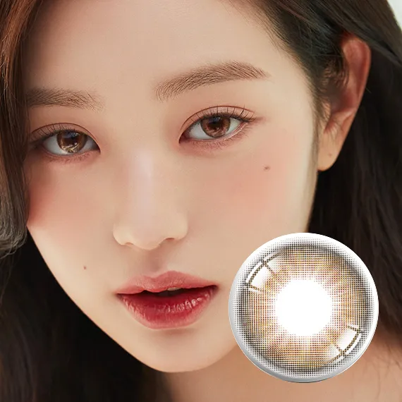 Hapa Bittersweet Kristin Amber 棕色 美瞳隱眼 (月拋/2片)