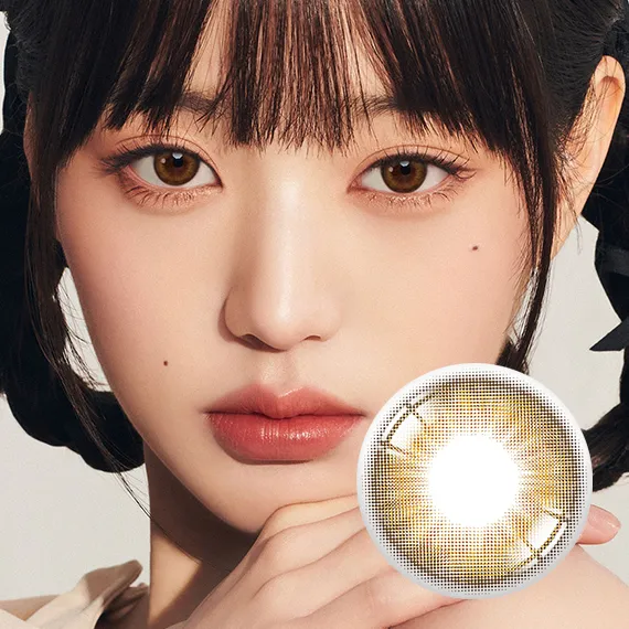 Hapa Bittersweet Kristin 榛色 棕色 美瞳隱眼 (月拋/2片)