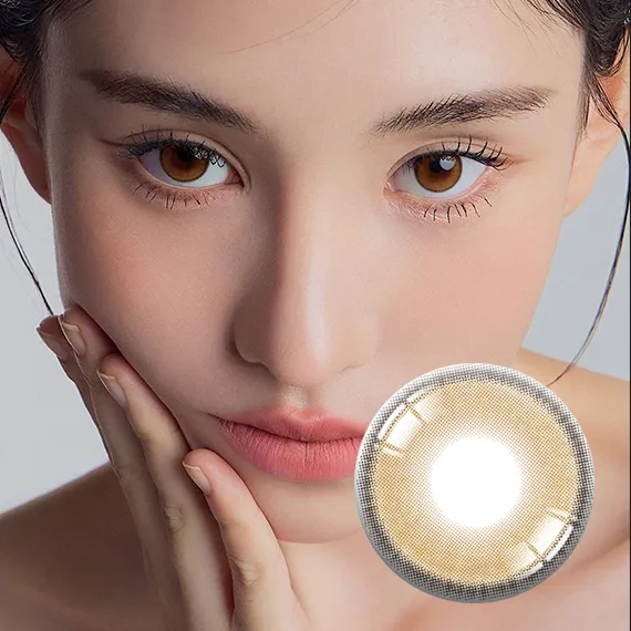 Hapa Born To Be Kristin 棕色 美瞳隱眼 (月拋/2片)