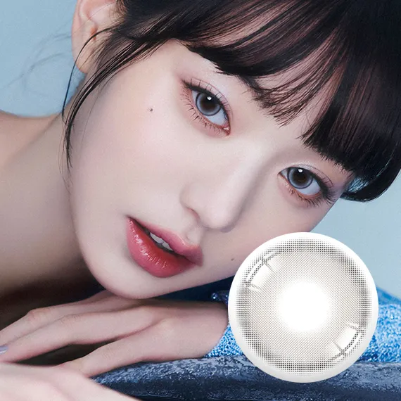 Hapa Pondy Kristin 灰色 美瞳隱眼 (月拋/2片)