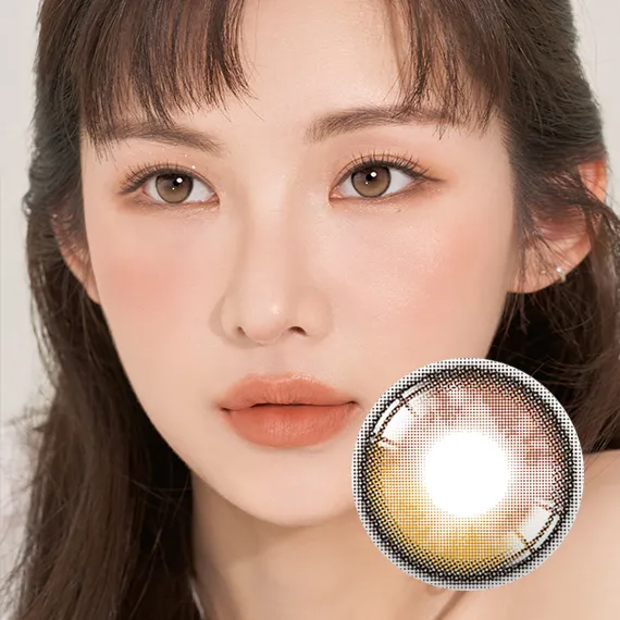 Hapa Secretive Kristin 1Day Antique 棕色 美瞳隱眼 (日拋/10片)