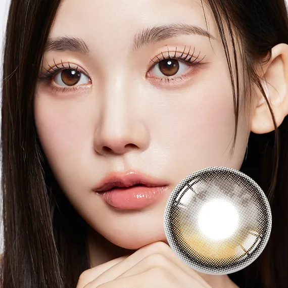 Hapa Secretive Plus 13.8 棕色 美瞳隱眼 (月拋/2片)