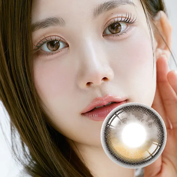 Hapa Secretive Plus 棕色 美瞳隱眼 (月拋/2片)