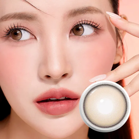 I-Sha Dekame Hug Me 棕色 1Day 彩色隱形眼鏡 (日拋/10片)