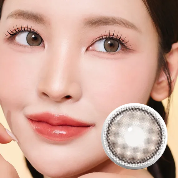 I-Sha Dekame Hug Me Taupe 彩色隱形眼鏡 (月拋/2片)