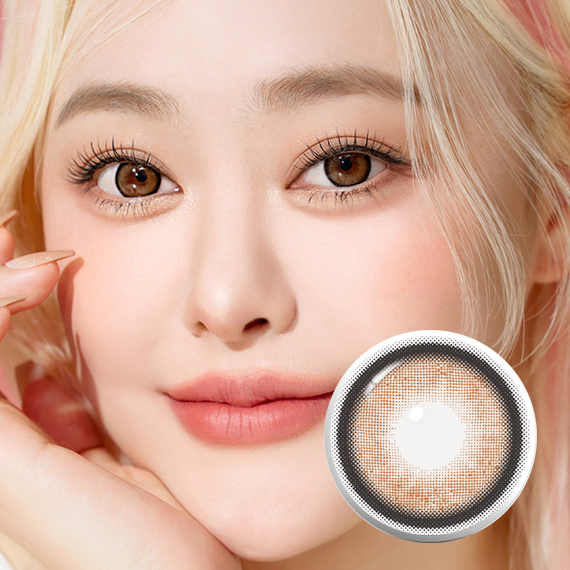 I-Sha Dekame Love Me Toffeenut 彩色隱形眼鏡 (月拋/2片)