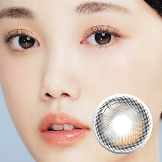 I-Sha Oriana Edge Plus Shade 灰色 1Day 彩色隱形眼鏡 (日拋/10片)