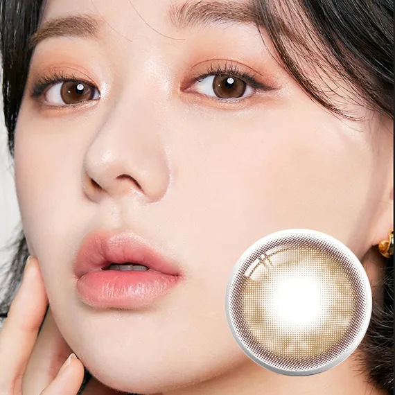 I-Sha Oriana Molton Amber 棕色 1Day 彩色隱形眼鏡 (日拋/10片)