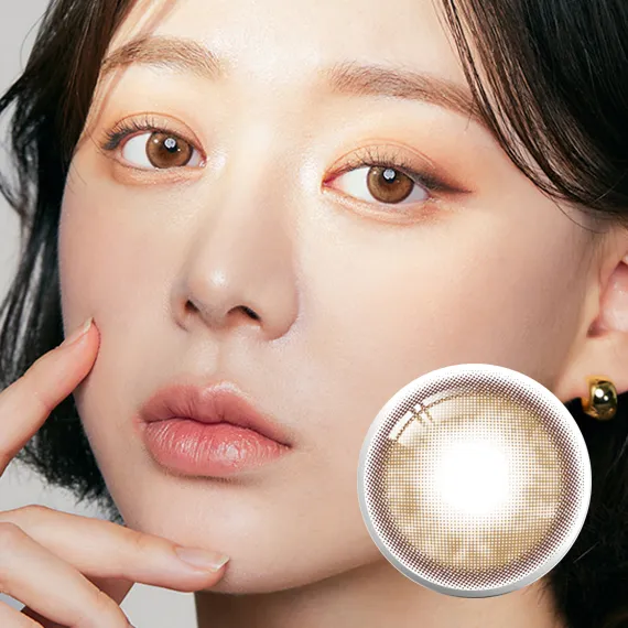 I-Sha Oriana Molton Amber 棕色 彩色隱形眼鏡 (月拋/2片)