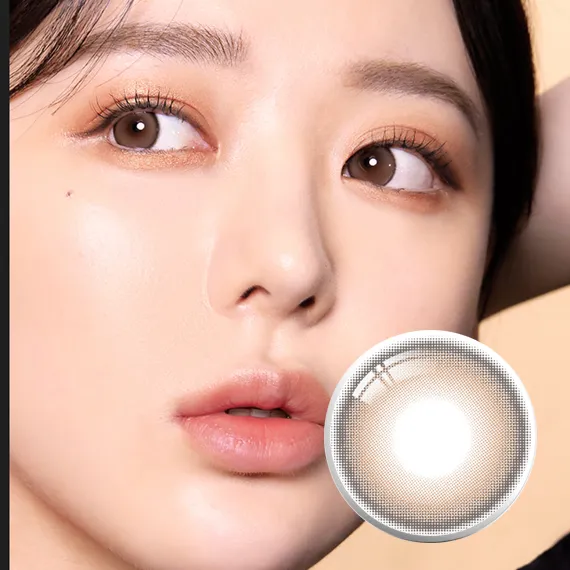 I-Sha Oriana Mune 棕色 彩色隱形眼鏡 (月拋/2片)