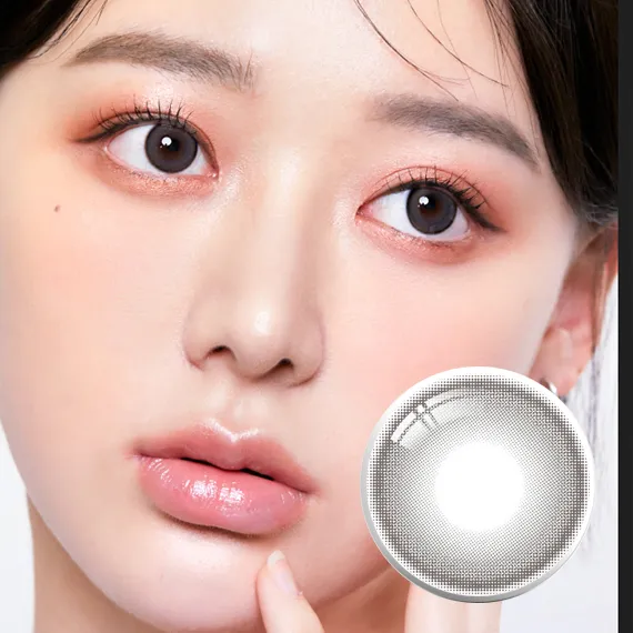 I-Sha Oriana Mune 灰色 彩色隱形眼鏡 (月拋/2片)