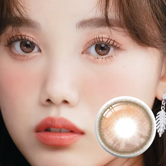 I-Sha Oriana Shade 棕色 1Day 彩色隱形眼鏡 (日拋/10片)